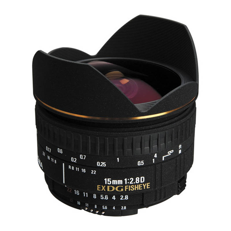 Sigma EX 15mm f/2,8 DG Fisheye • Canon