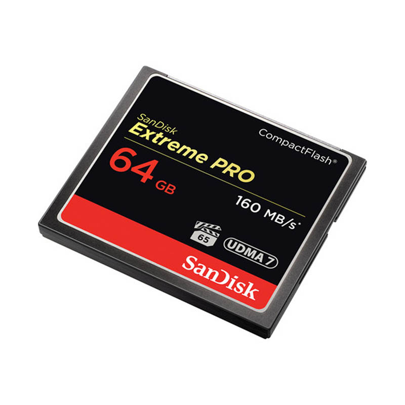 SanDisk Extreme Pro CompactFlash Card 160MB/s 64GB