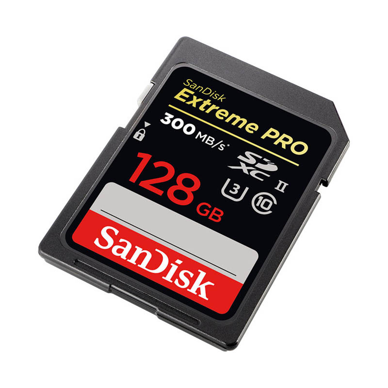 SanDisk Extreme Pro UHS-II SDHC U3 300MB/s 128GB