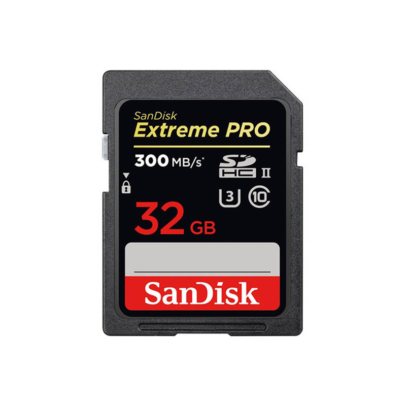 SanDisk Extreme Pro UHS-II SDHC U3 300MB/s 32GB