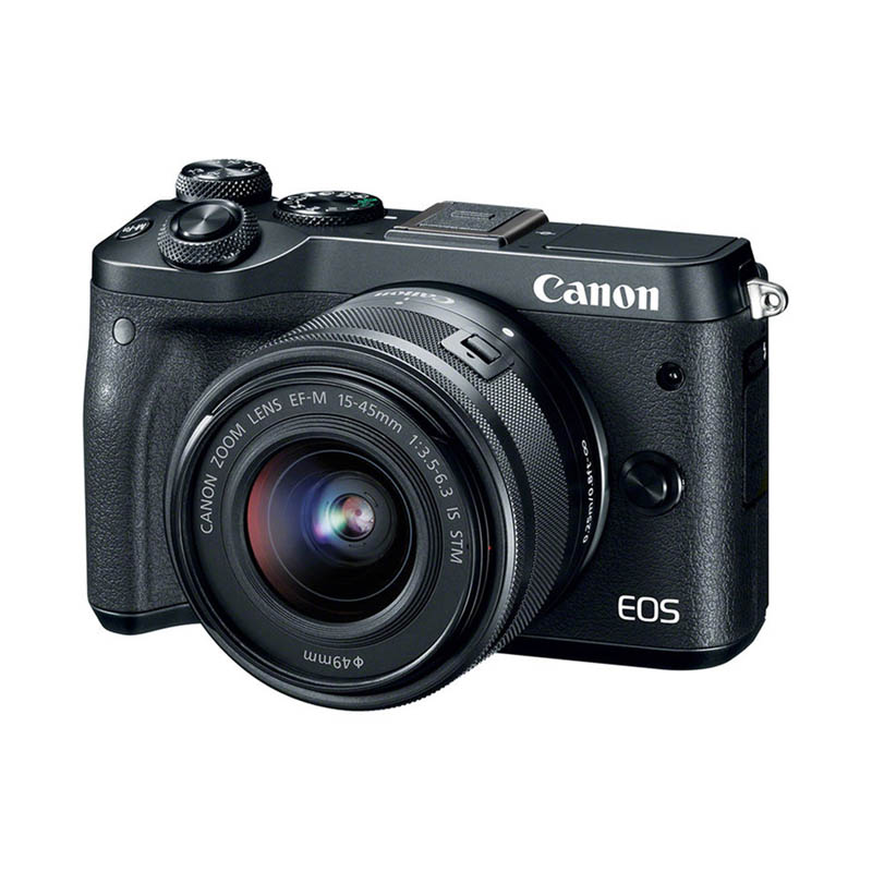 Canon EOS M6 Body & EF-M 15-45mm f/3.5-6.3 IS STM • black