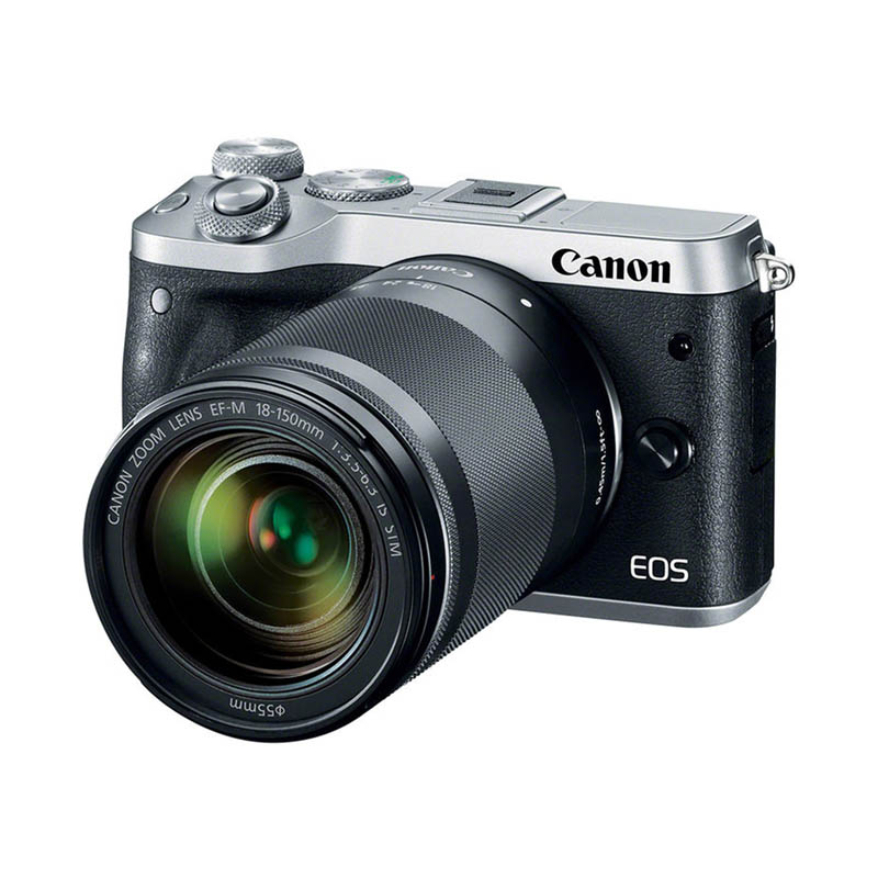 Canon EOS M6 Body & EF-M 18-150mm f/3.5-6.3 IS STM • silver