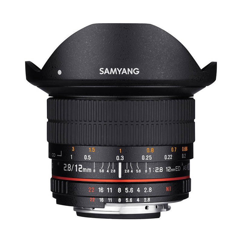 Samyang 12mm f/2.8 ED AS NCS FISH-EYE • Canon