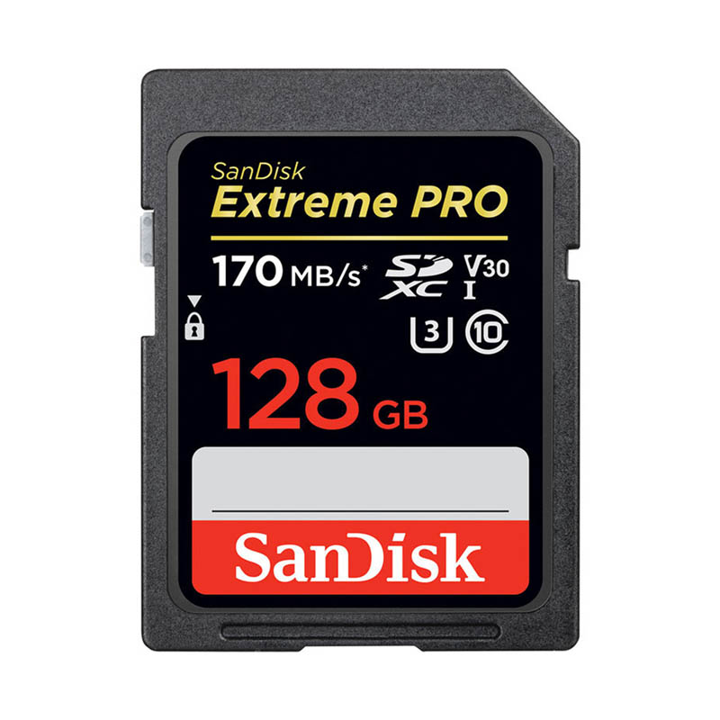 SanDisk Extreme Pro UHS-I SDXC U3 170MB/s 128GB