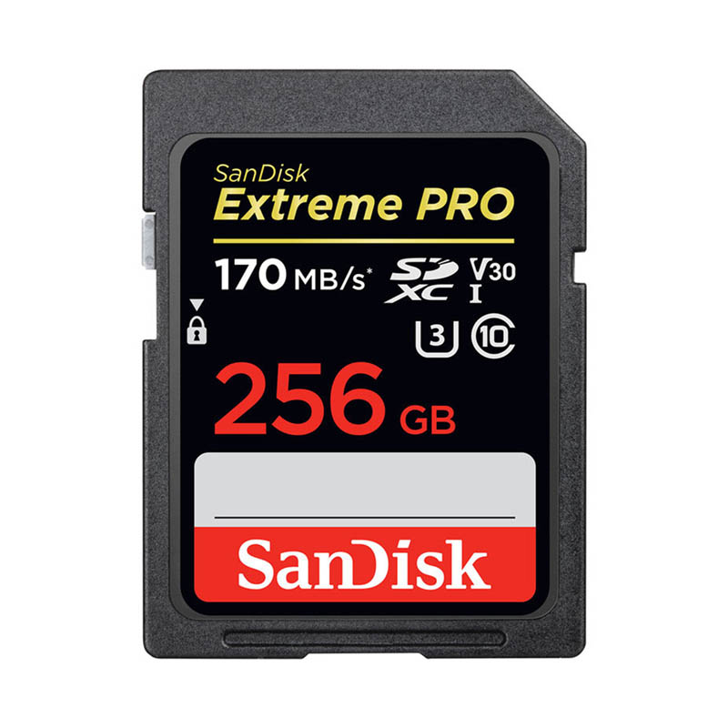 SanDisk Extreme Pro UHS-I SDXC U3 170MB/s 256GB