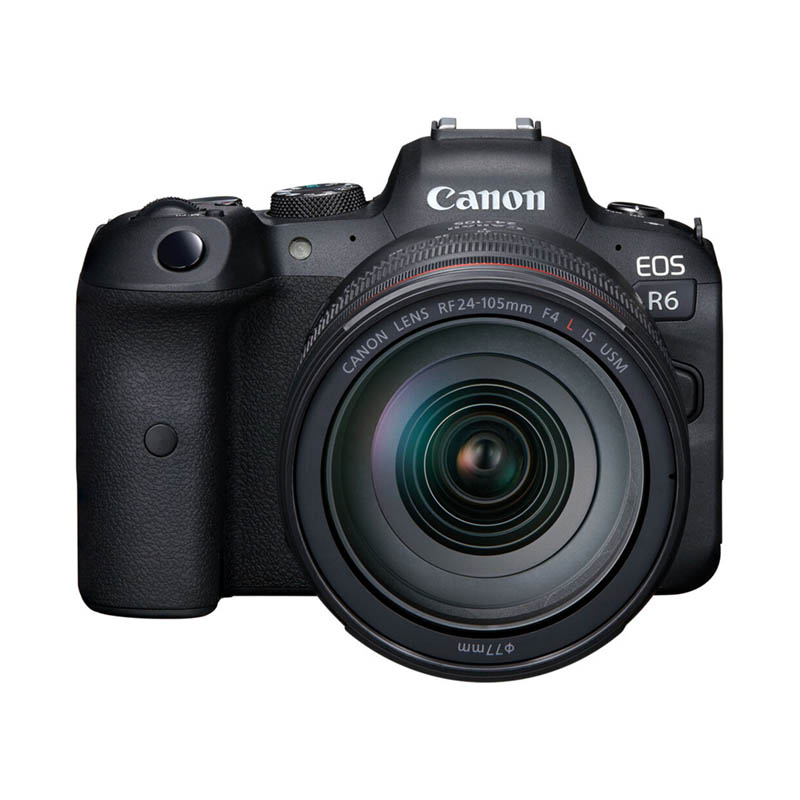Canon EOS R6 & RF 24-105mm F/4.0L IS USM Incl. EF-R Adapter