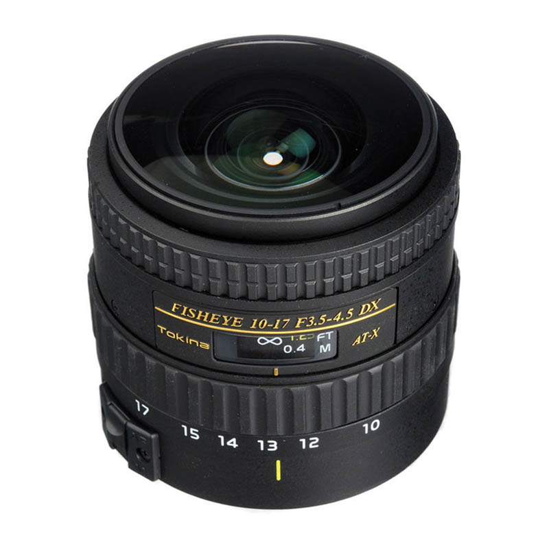 Tokina AT-X 10-17mm f/3.5-4.5 DX NH Fisheye • Nikon